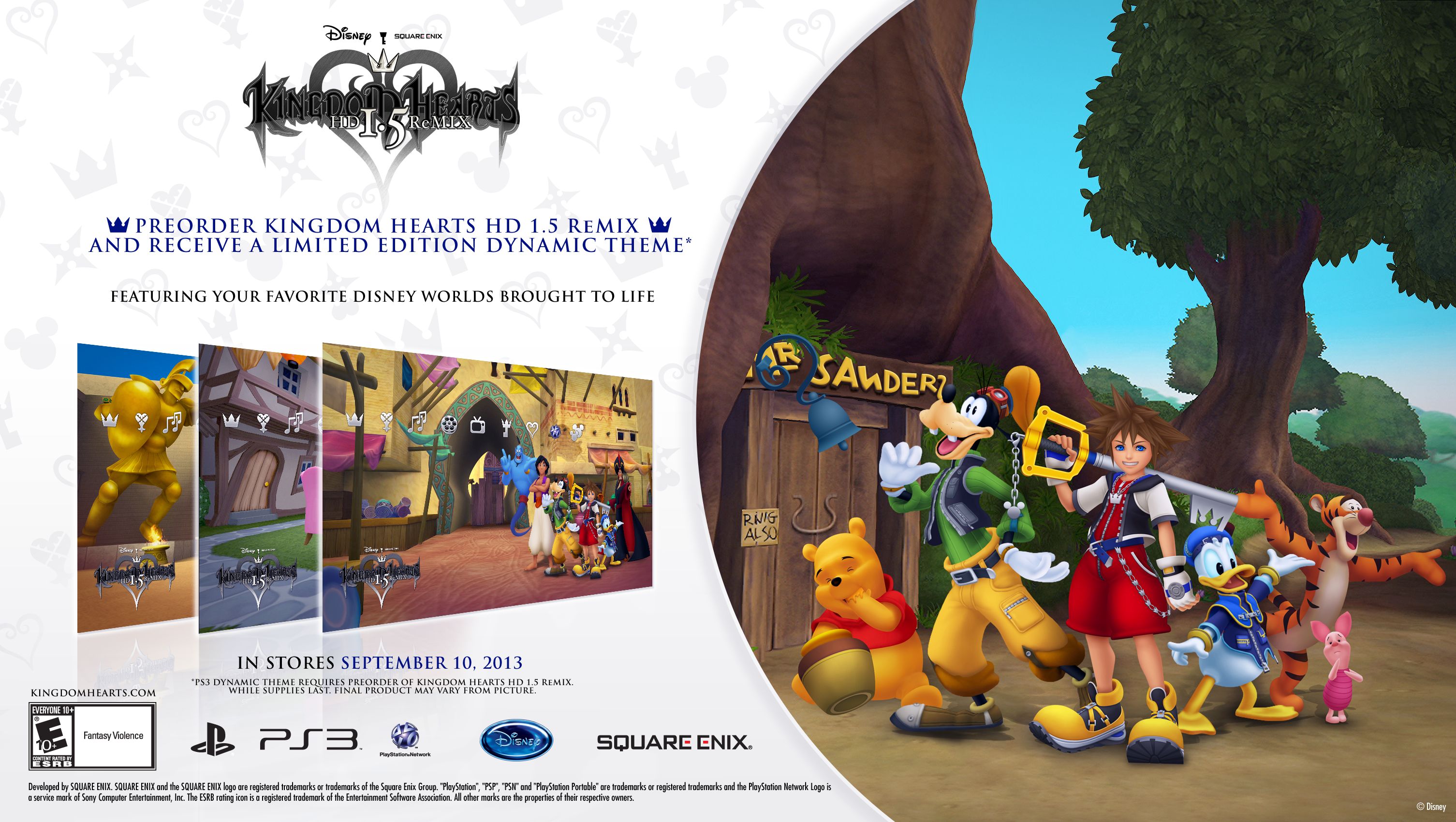 Square Enix Europe offering exclusive Kingdom Hearts HD 2.5 ReMIX