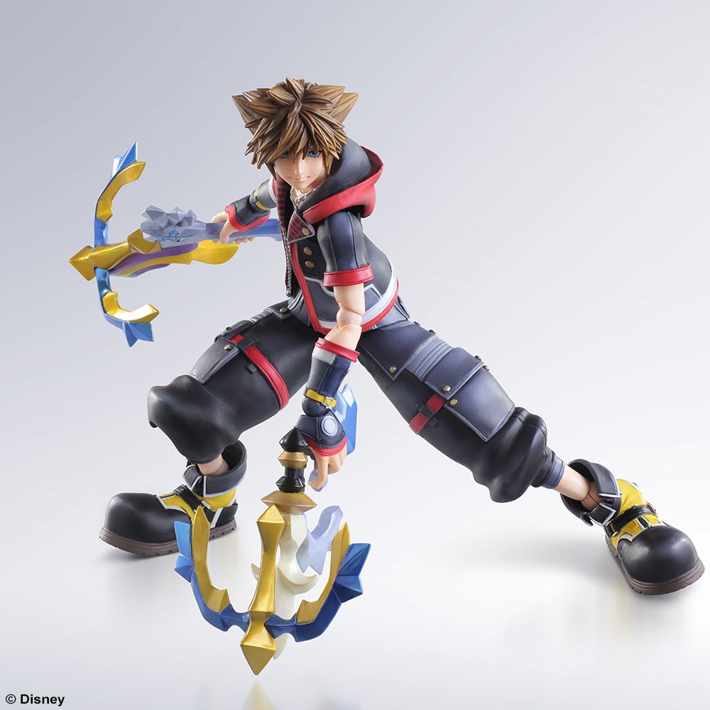 figure hearts action kingdom sora Releasing 30 Arts KINGDOM Sora Kai Play 3 January HEARTS