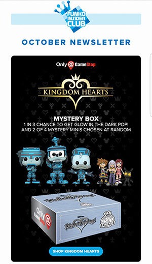 kingdom hearts 3 funko mystery box