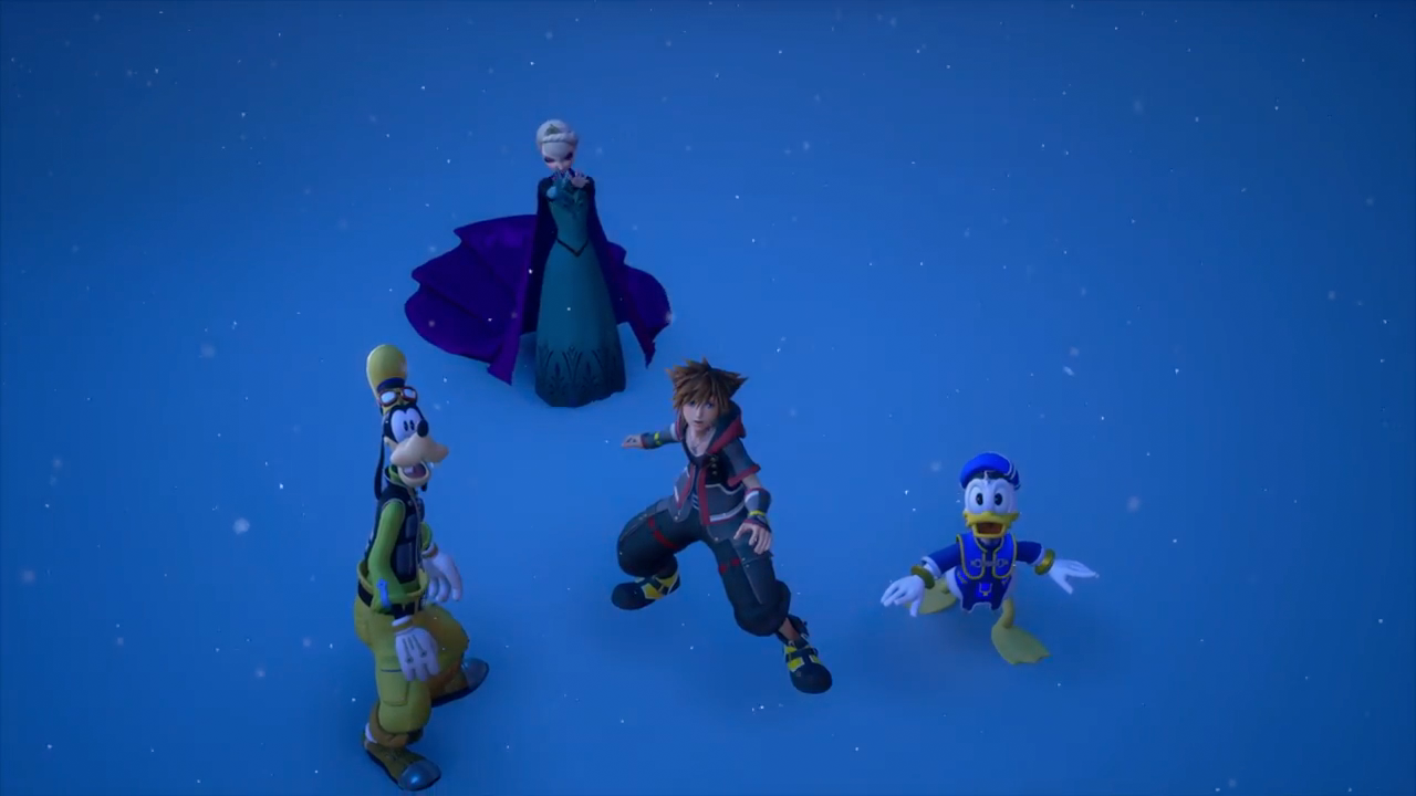 Kingdom Hearts 3 Frozen Reveal Trailer - E3 3018