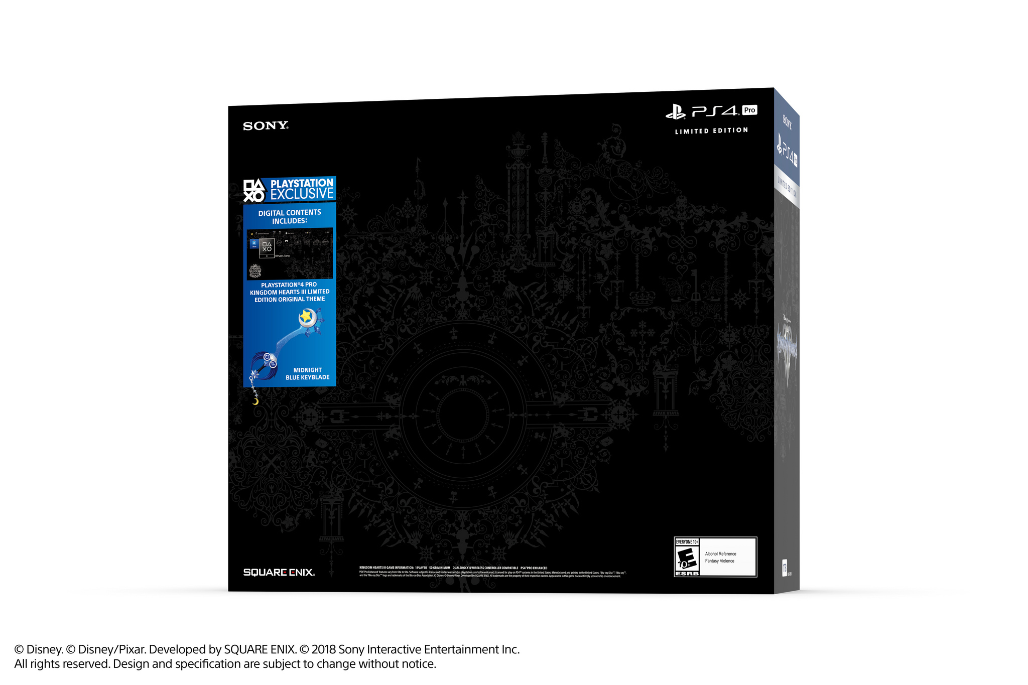 Limited Edition Kingdom Hearts III PS4 Pro Places Release In January 2019